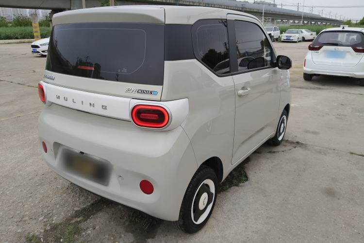 Used Wuling Hongguang MINIEV 2024 3rd Generation 215km Youth Edition Rear Right 45 Deg
