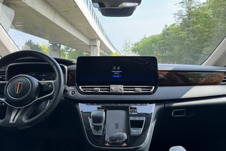 Used Hongqi HQ9 2023 2.0T Smart Connect Flagship Edition Audio And AC Panel