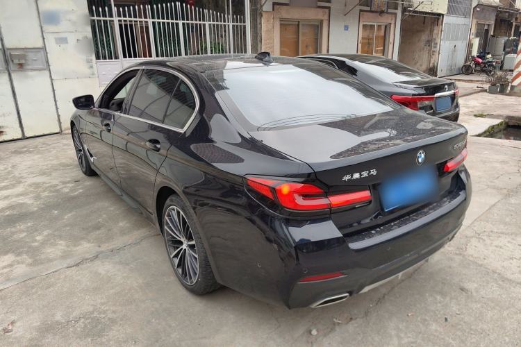 Used BMW 5 Series 2021 Facelifted 530Li Leading Edition M Sport Package Rear Left 45 Deg