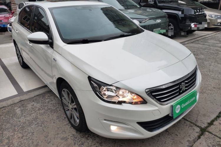 Used Peugeot 408 2018 Revised 350THP Automatic Luxury Edition Front Right 45 Deg