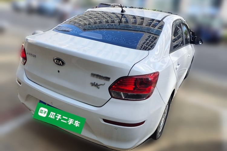 Used Kia Pegas 2017 1.4L Automatic Deluxe Edition Rear Right 45 Deg