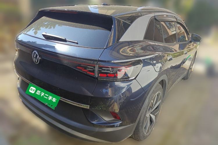 Used Volkswagen ID.4 CROZZ 2021 Long-Range Lite PRO Two-Wheel Drive Version Rear Right 45 Deg