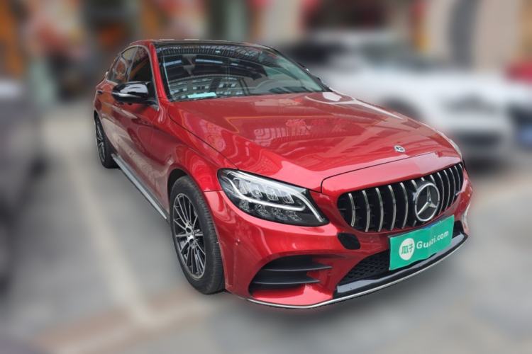 Used Mercedes-Benz C-Class 2021 C 260 L Sport Edition Front Right 45 Deg