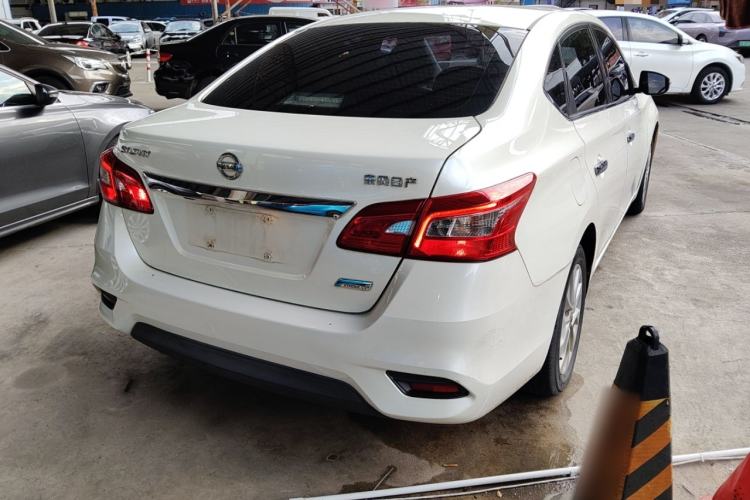 Used Nissan Sylphy 2019 1.6XV CVT Smart Connect Luxury Edition China VI Standard Rear Right 45 Deg