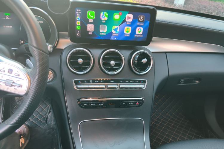 Used Mercedes-Benz C-Class 2020 Restyled C 260 L Sport Edition Audio And AC Panel