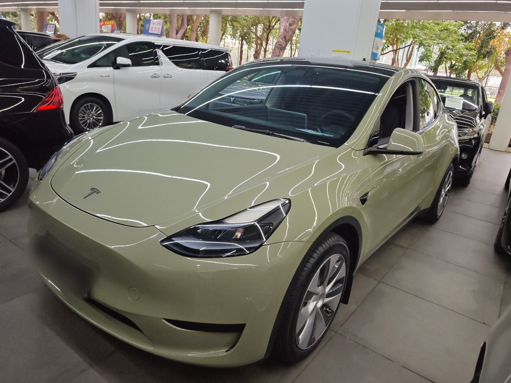 تحت مقدمة السيارة