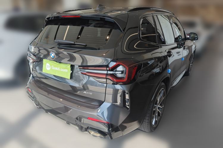Used BMW X3 2022 xDrive30i Luxury Model M Night Sky Package Rear Right 45 Deg