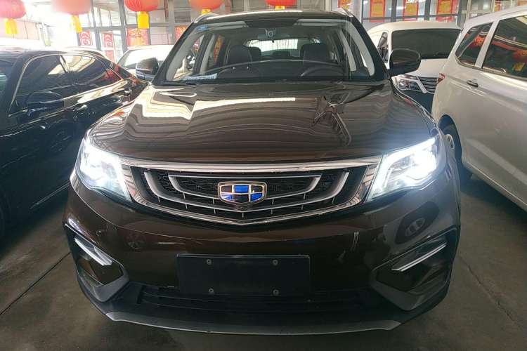 Used Geely Auto Emgrand X7 Sport 2018 1.8TD Automatic Two-Wheel Drive Smart Connect 4G Internet Edition