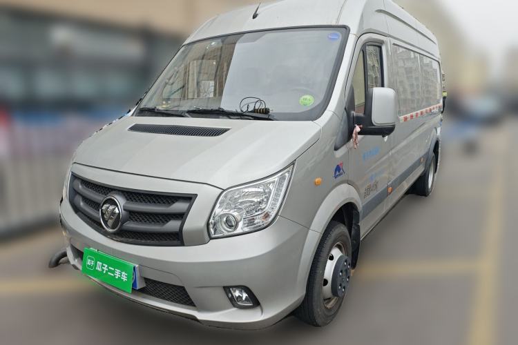 Used Foton Toano 2023 2.8T Manual Jixiang Van Extended Wheelbase Mid-Height Roof Rear Dual Tires 3-Seater