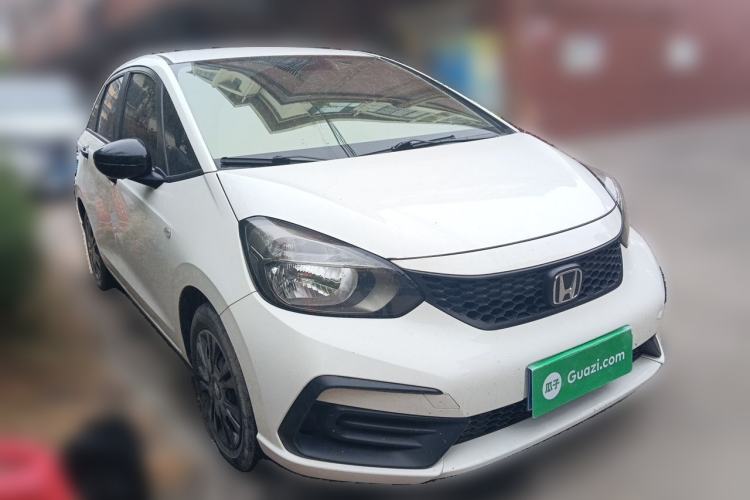 Used Honda Fit 2021 1.5L CVT Trendy Edition Front Right 45 Deg