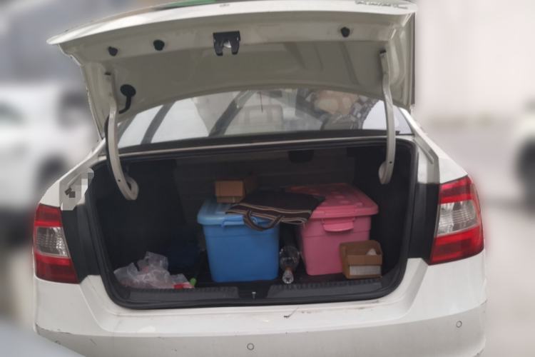 Used Skoda Rapid 2015 1.4L Manual Smart Selection Model Trunk