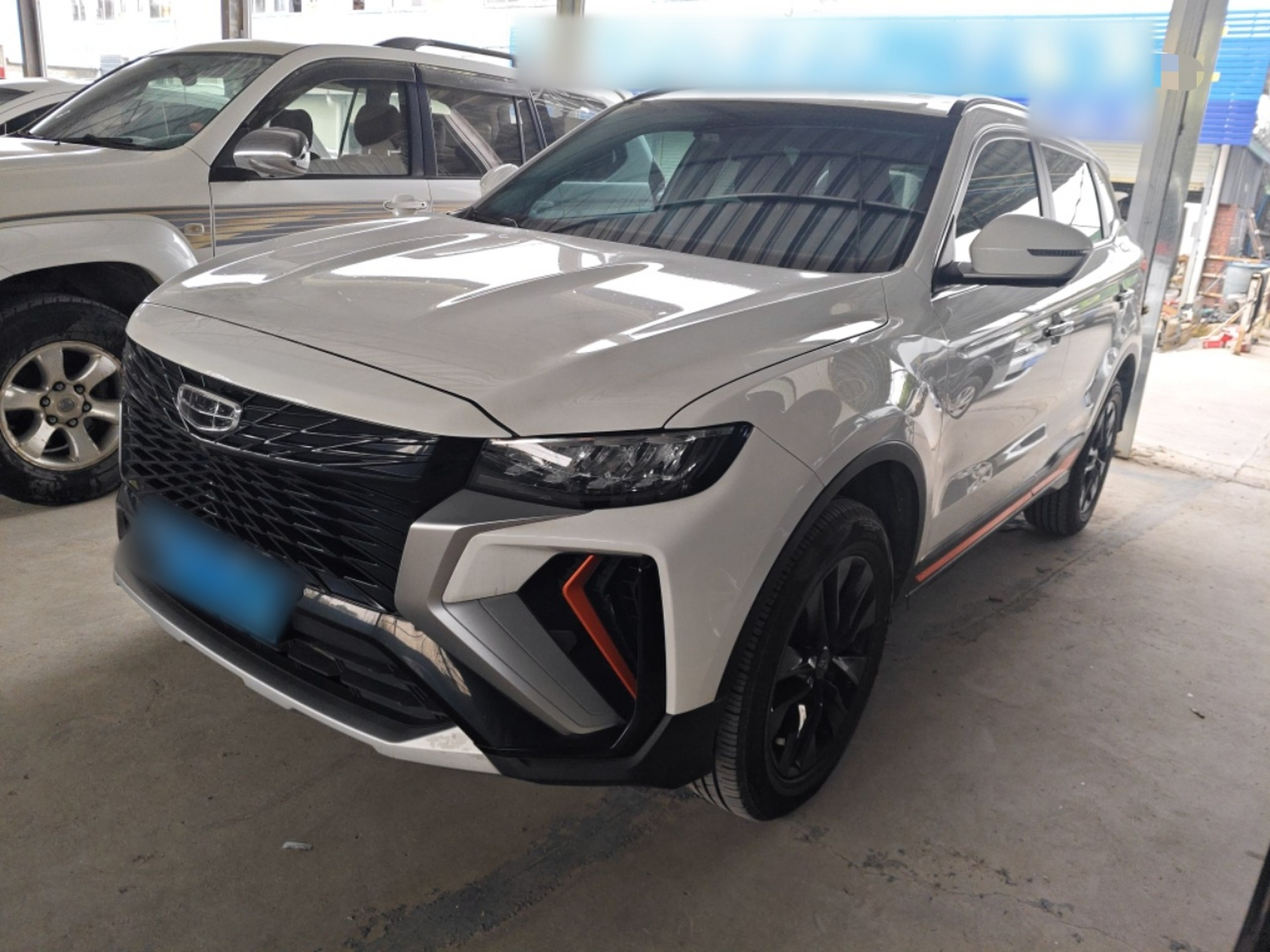 Parte inferior delantera