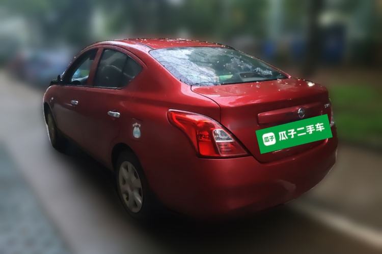 Used Nissan Sunny 2011 1.5XE CVT Comfort Edition Rear Left 45 Deg