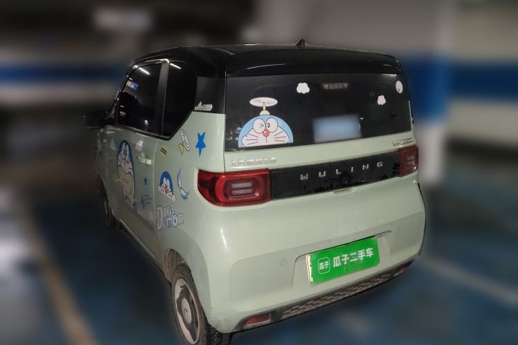 Used Wuling Hongguang MINIEV 2021 Macaron Premium Model – Lithium Iron Phosphate Rear Left 45 Deg