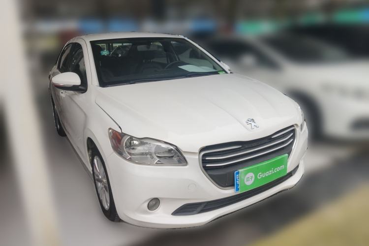 Used Peugeot 301 2016 1.6L Automatic Comfort Edition Front Right 45 Deg