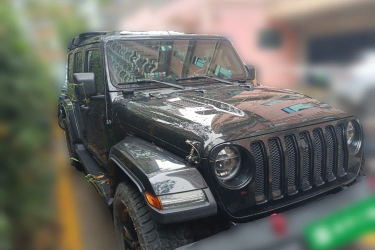 Used Jeep Wrangler 2022 2.0T High Altitude Four-Door Edition Front Right 45 Deg