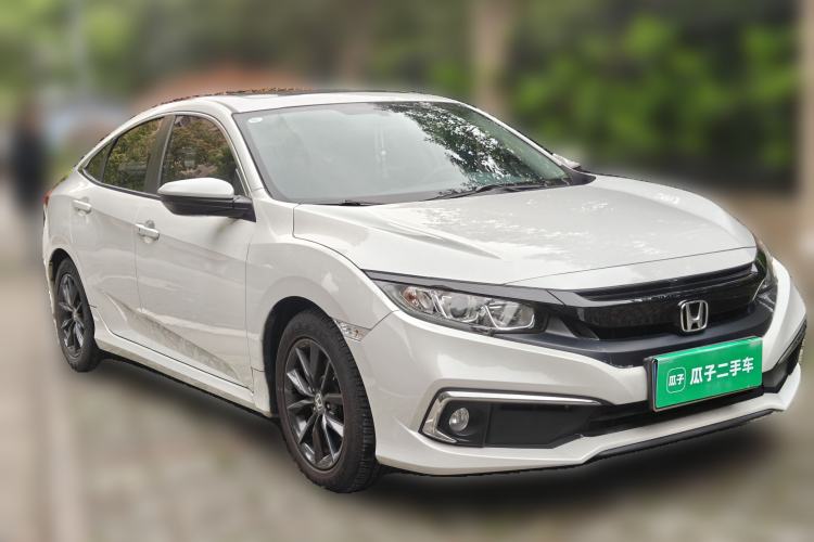 Used Honda Civic 2019 220TURBO CVT Dynamic Edition China VI Front Right 45 Deg