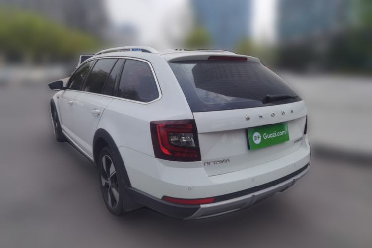 Used Skoda Octavia 2018 Station Wagon TSI280 DSG Luxury Edition Rear Left 45 Deg