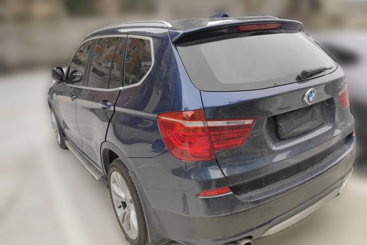 Used BMW X3 2013 xDrive28i Luxury Model Rear Left 45 Deg