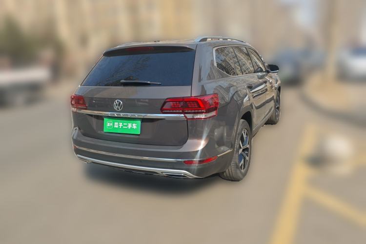 Used Volkswagen Teramont 2020 380TSI Four-Wheel Drive Luxury Version China VI Standard Rear Right 45 Deg