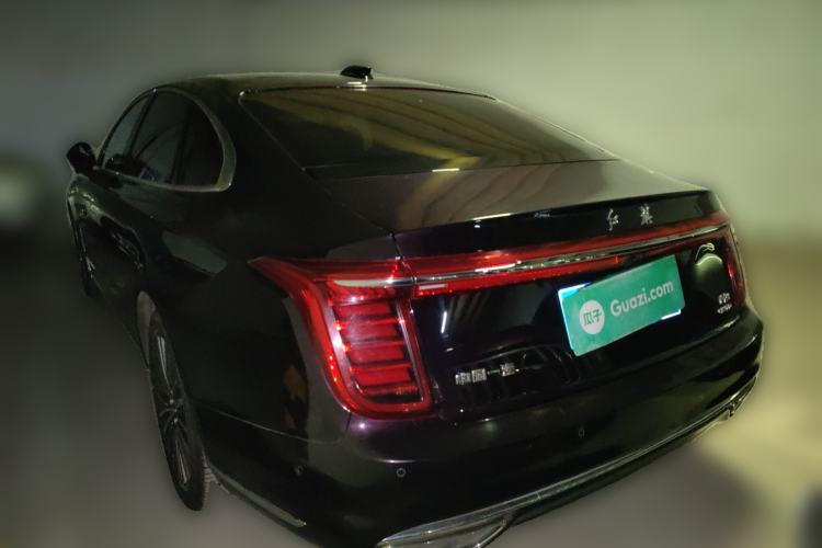 Used Hongqi H9 2020 2.0T Smart Connect Flagship Edition Rear Left 45 Deg