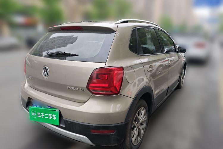 Used Volkswagen Polo 2014 1.6L Cross Polo Automatic Rear Right 45 Deg