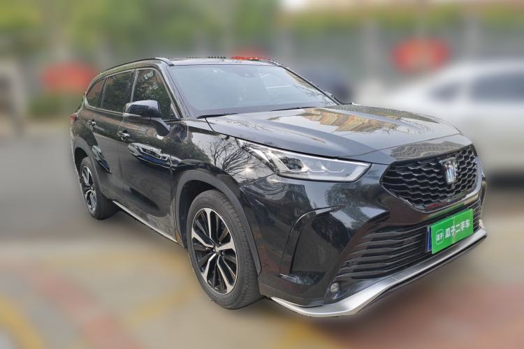 Used Toyota Crown Kluger 2021 2.5L HEV Four-Wheel Drive Premium Edition Front Right 45 Deg