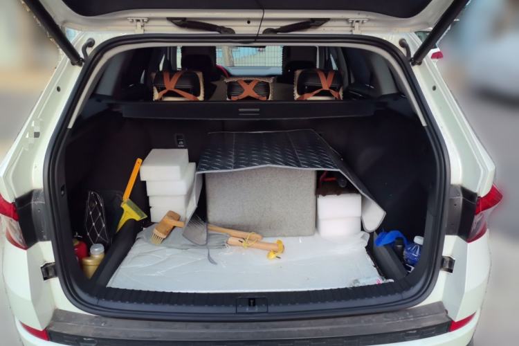 Used Skoda Kodiaq 2020 TSI330 5-Seat Two-Wheel Drive Deluxe Enjoyment Edition Trunk