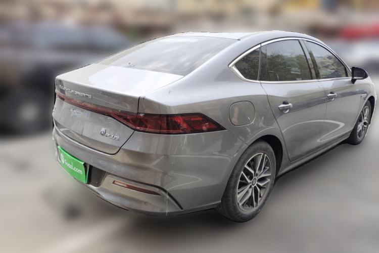 Used BYD Qin PLUS 2021 DM-i 55KM Flagship Model Rear Right 45 Deg