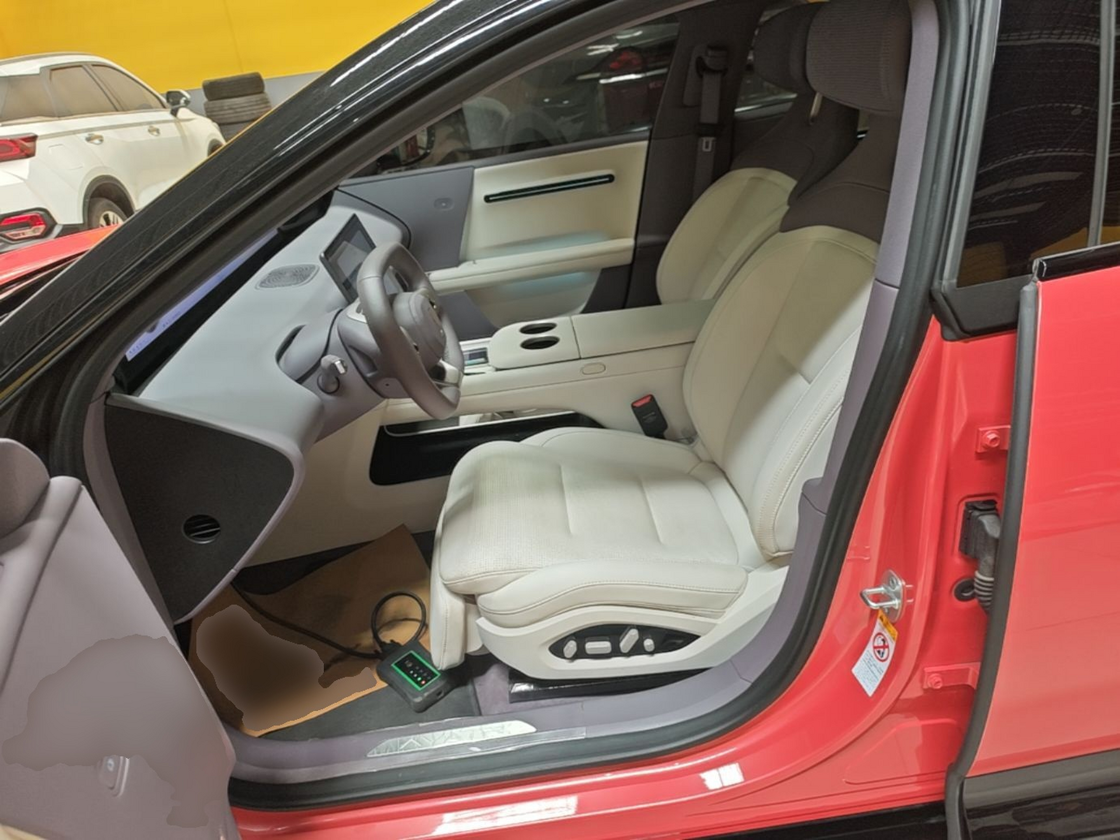Avant de la voiture