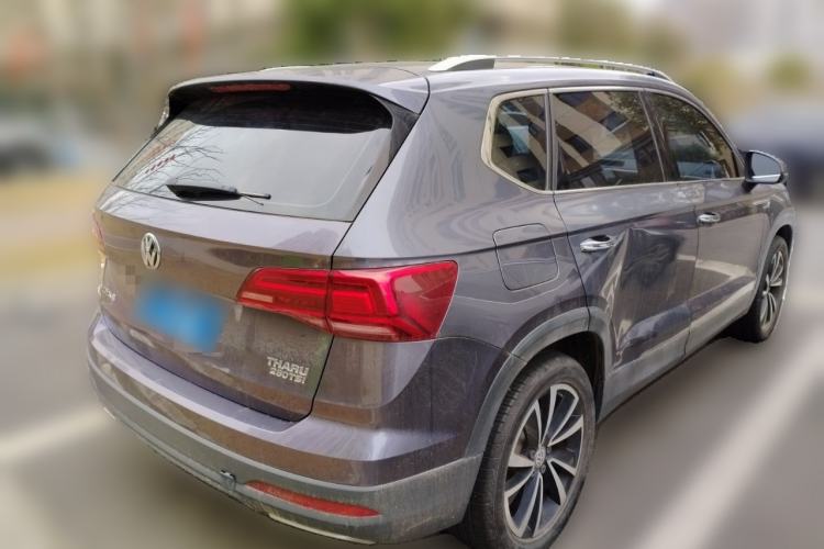 Used Volkswagen Tharu 2019 280TSI Two-Wheel Drive Luxury Edition China V Standard Rear Right 45 Deg