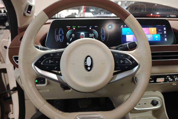 Used ORA Good Cat 2023 401 km Standard Range Premium Version Lithium Iron Phosphate Steering Wheel