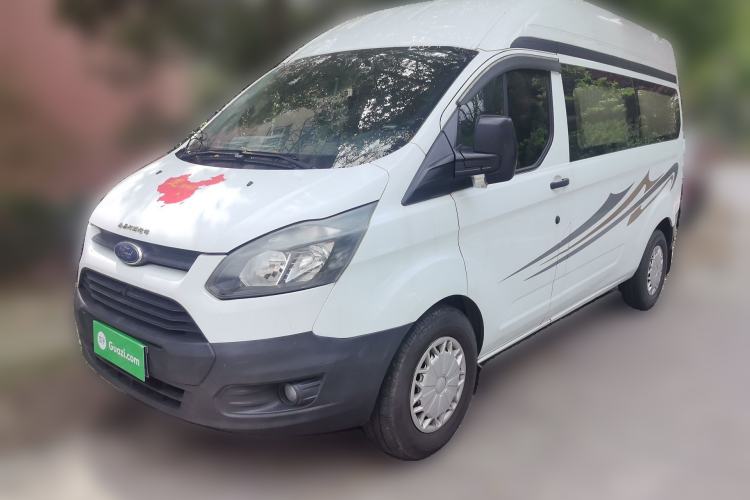 Used Ford Transit 2017 2.0T Diesel Multi-Purpose Commercial Vehicle Mid-Drive Mid-Roof China IV Standard