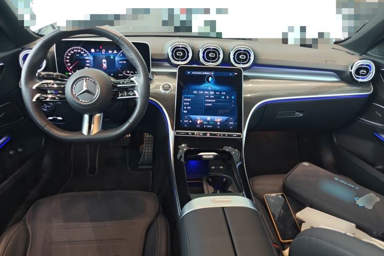 Used Mercedes-Benz C-Class New Energy 2025 C 350 eL Center Console