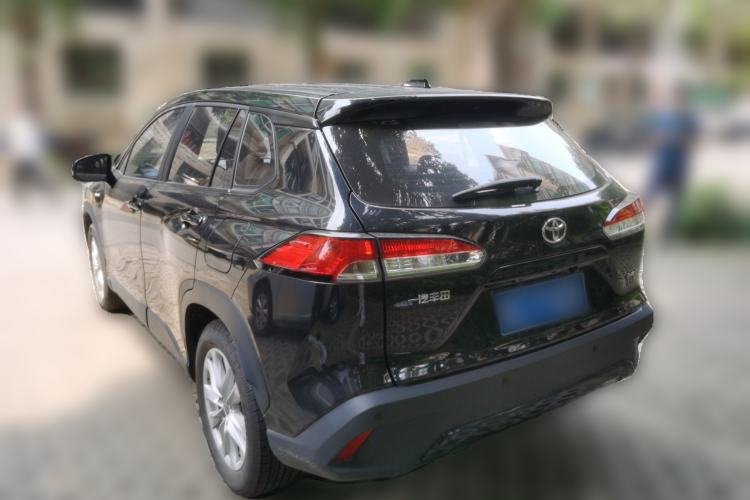 Used Toyota Corolla Cross 2024 2.0L Smart Electric Hybrid Dual-Engine Pioneer Edition Rear Left 45 Deg