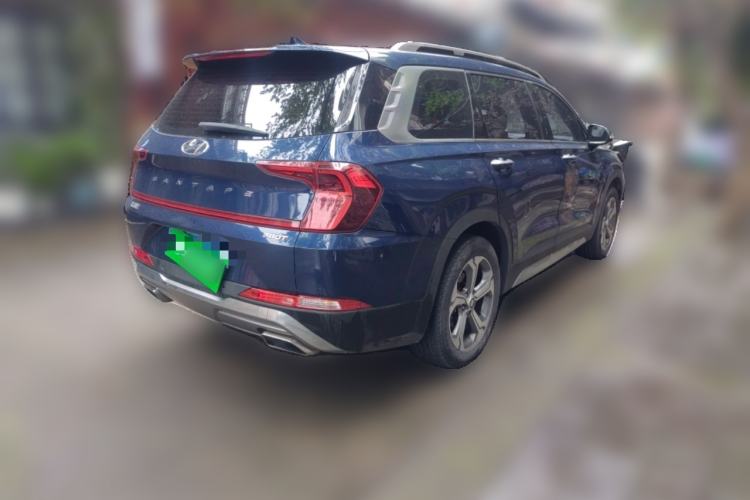 Used Hyundai Santa Fe 2019 380 TGDi DLX Automatic 2WD Prestige Edition China V Emission Standard Rear Right 45 Deg