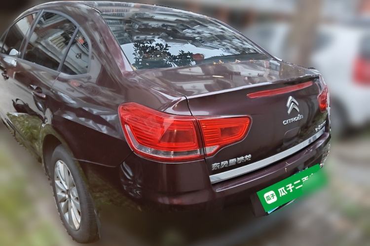 Used Citroen C-Quatre 2013 Sedan 1.6L Automatic Prestige Model Rear Left 45 Deg