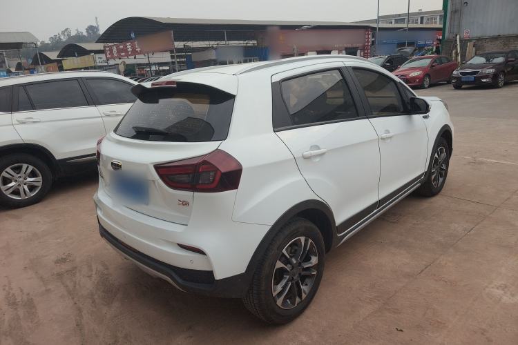 Used Geely Auto Vision X3 2019 Upgraded Model 1.5L Manual Elite Version Rear Right 45 Deg