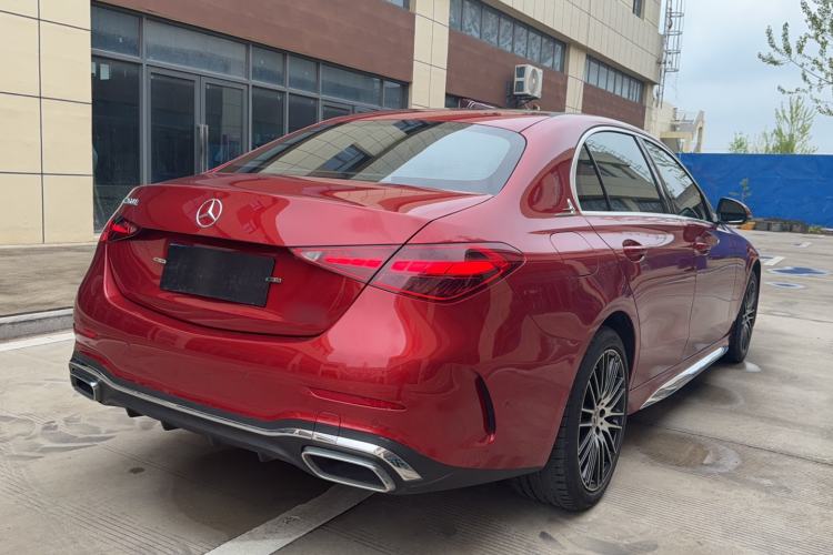 Used Mercedes-Benz C-Class 2022 C 260 L Sport Edition Rear Right 45 Deg