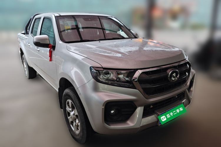 Used Great Wall Wingle 7 2021 2.0T Gasoline Two-Wheel Drive Elite Version with Large Double Cabin GW4C20B Front Right 45 Deg