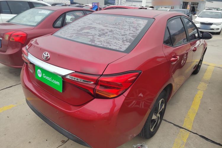 Used Toyota Levin 2017 Revised 185T CVT Elite Edition China V Standard Rear Right 45 Deg