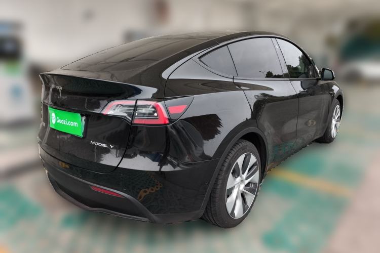 Used Tesla Model Y 2022 Revised Version Rear-Wheel Drive Rear Right 45 Deg