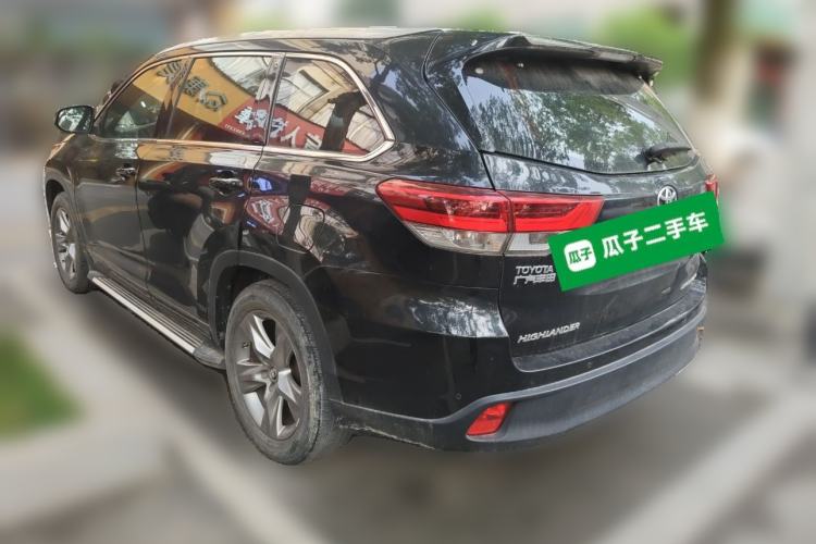 Used Toyota Highlander 2018 2.0T Four-Wheel Drive Supreme Edition 7-Seater China VI Rear Left 45 Deg