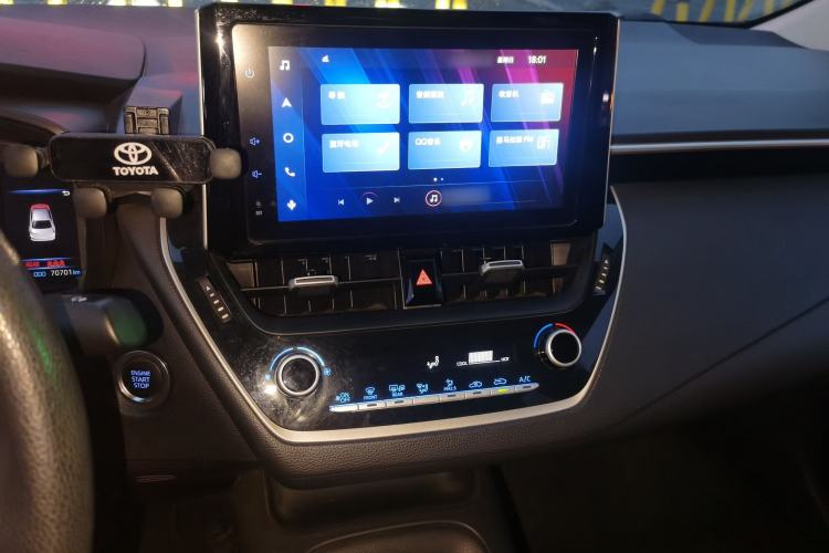 Used Toyota Corolla 2021 1.2T S-CVT Elite Edition Audio And AC Panel