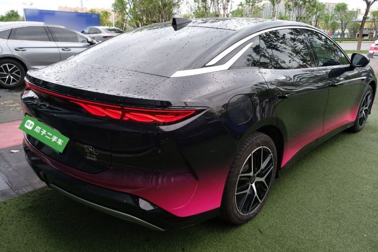 Used BYD Han L 2025 EV Four-Wheel Drive LiDAR Flagship Model Rear Right 45 Deg