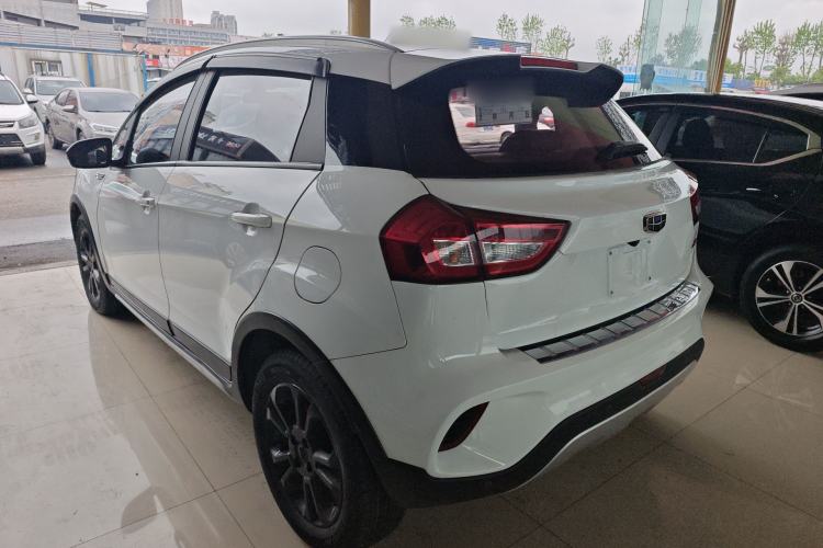 Used Geely Auto Vision X3 2017 1.5L Automatic Luxury Model Rear Left 45 Deg