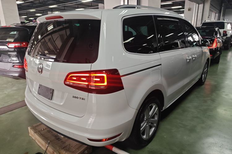 Used Volkswagen Sharan 2016 380TSI Comfort Edition 7-Seater Rear Right 45 Deg