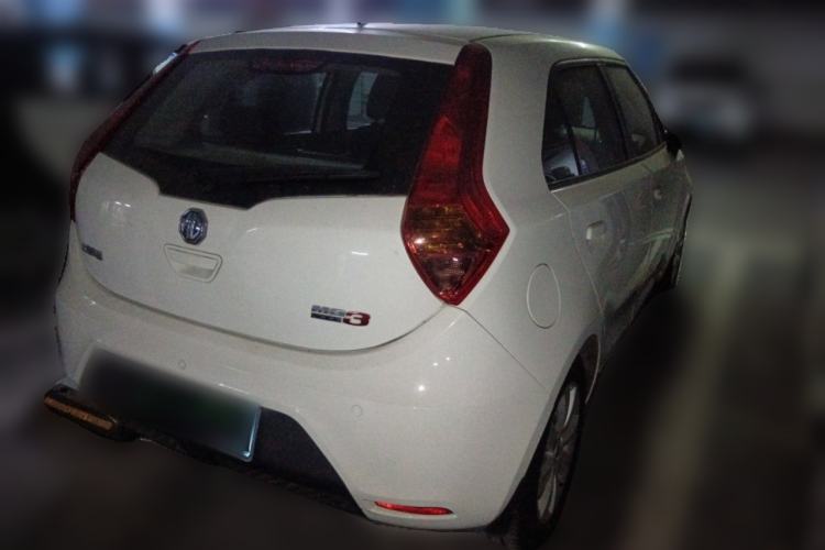 Used MG 3 2013 1.5L AMT Elite Edition Rear Right 45 Deg