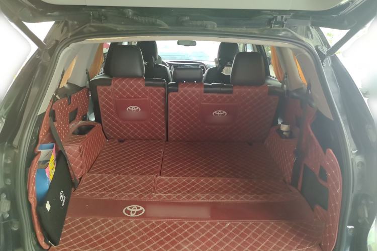 Used Toyota Highlander 2017 2.0T Four-Wheel Drive Black Edition Limited Model Trunk