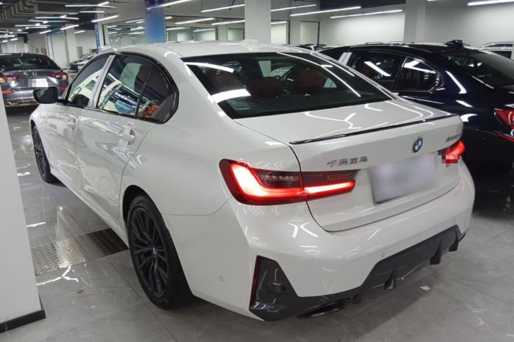 Used BMW 3 Series 2024 330Li M Sport Night Edition Package Rear Left 45 Deg